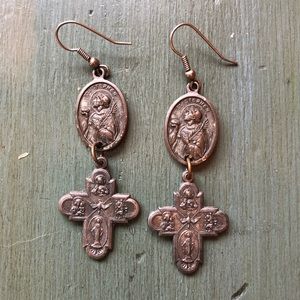 Saint Earrings